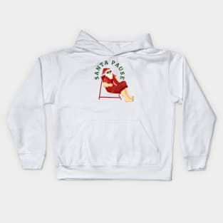 Santa Pause Kids Hoodie